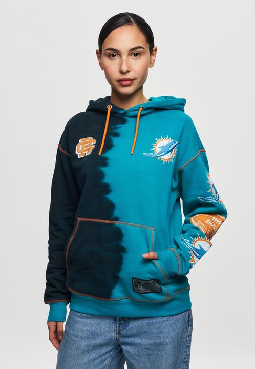 Produktbild Recovered Re:covered Fleece Hoody - INK DYE Miami Dolphins - 3XL (3XL)