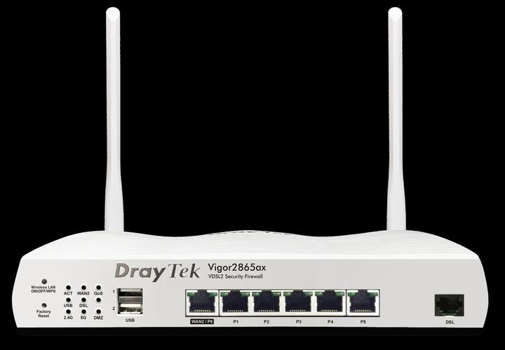 Produktbild Draytek Vigor 2865ax-B WLAN-AX ModemR. ADSL2+/VDSL2