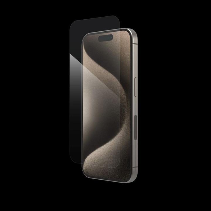 Actual product image Zagg Invisibleshield Glass Elite Am (1 Piece, Apple iPhone 15 Pro)