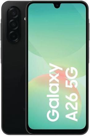 Produktbild Samsung Galaxy A26 (256 GB, Schwarz, 6.70", Dual SIM, 50 Mpx, 5G)