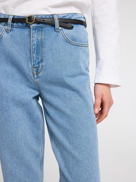 Actual product image Selected Femme Hellblaue Straight Fit Jeans (W26/L32)