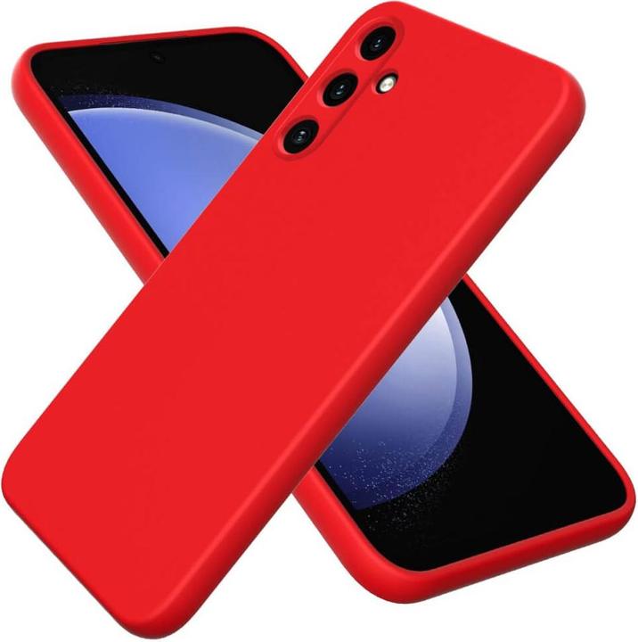 Image du produit Cover-Discount Galaxy A35 - Housse en caoutchouc silicone rouge (Samsung Galaxy A35)