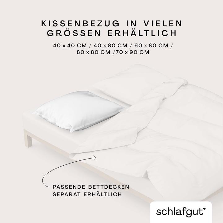 Produktbild schlafgut Woven Satin (Duvetbezug, 40 x 40 cm)