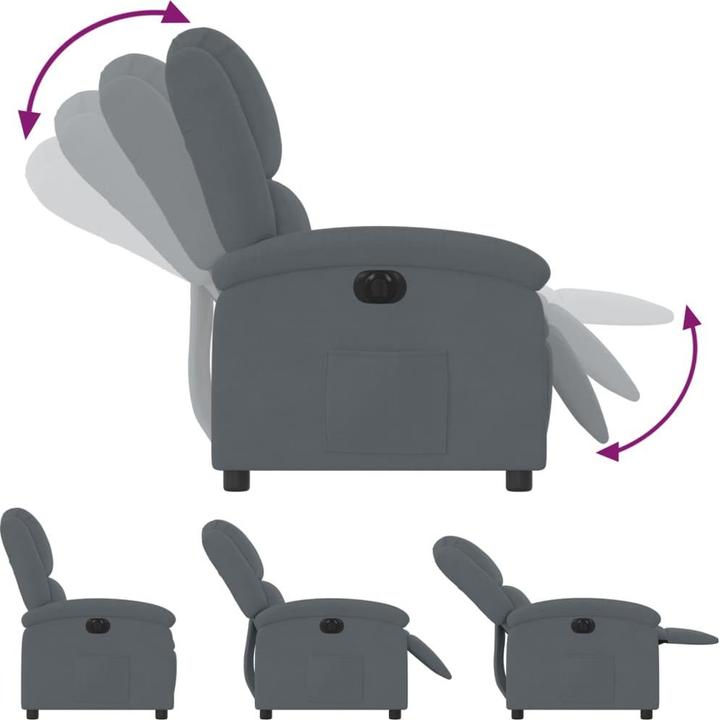 Produktbild VidaXL Relaxsessel Elektrisch Samt