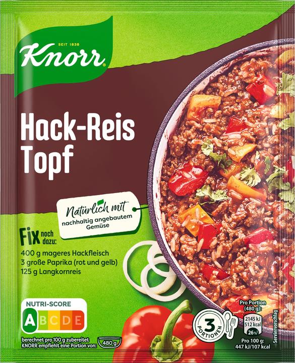 Actual product image Knorr Fix minced rice pot (49 g)