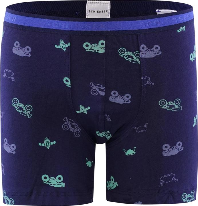 Actual product image Schiesser 3 Pack 95/5 Organic Cotton Retro Short / Pant (92, pack of 3)