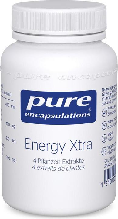 Immagine prodotto Pure encapsulations Energy Xtra (60 Pezzo/i, Pillole, 78 g)