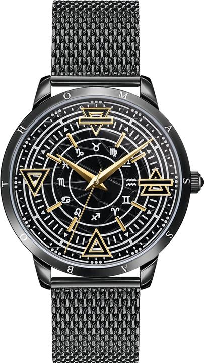 Actual product image Thomas Sabo Elements of Nature Black (Analogue wristwatch, 42 mm)
