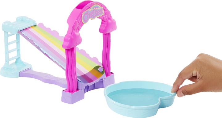 Actual product image Mattel Barbie Chelsea water slide playset