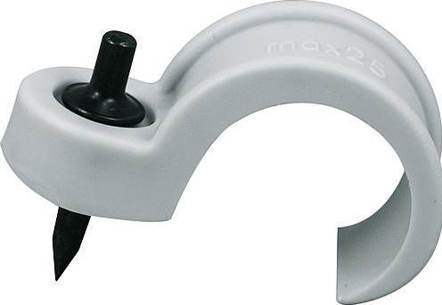 Actual product image Don Quichotte Clip Fixx 12 25 mm with FixPin 4 x 27 mm 903910 100pcs (100 pcs.)