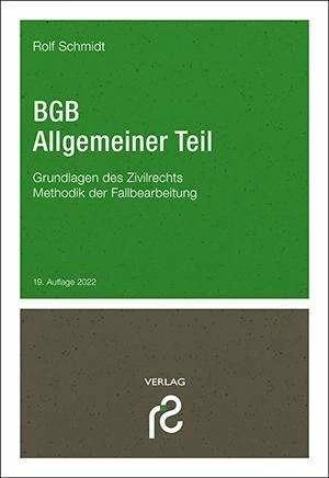 Schmidt Spiele BGB Allgemeiner Teil (Deutsch, Rolf Schmidt, 2022)