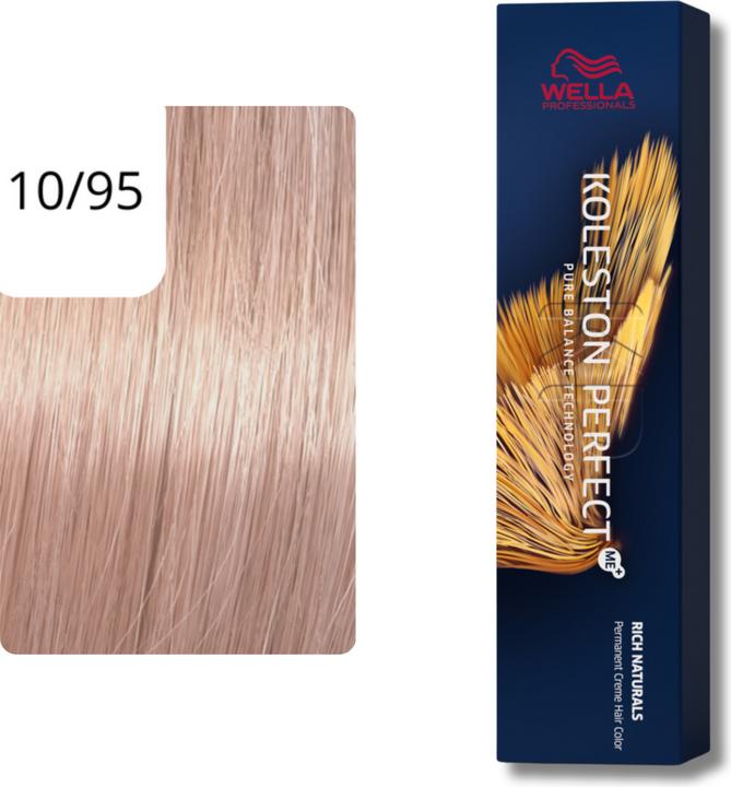 Image du produit Wella Koleston - Rich Naturals 10/95 blond clair cendré acajou (10/95 blond clair cendré-mahogany)