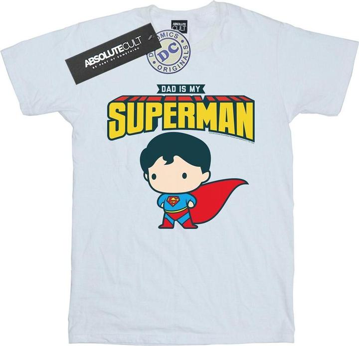 Immagine prodotto Superman My Dad Is My Hero Maglietta Ragazze (128)