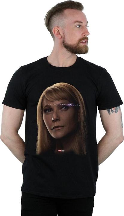 Actual product image Mens Avengers Endgame Avenge The Fallen Pepper Potts T-Shirt (XL)