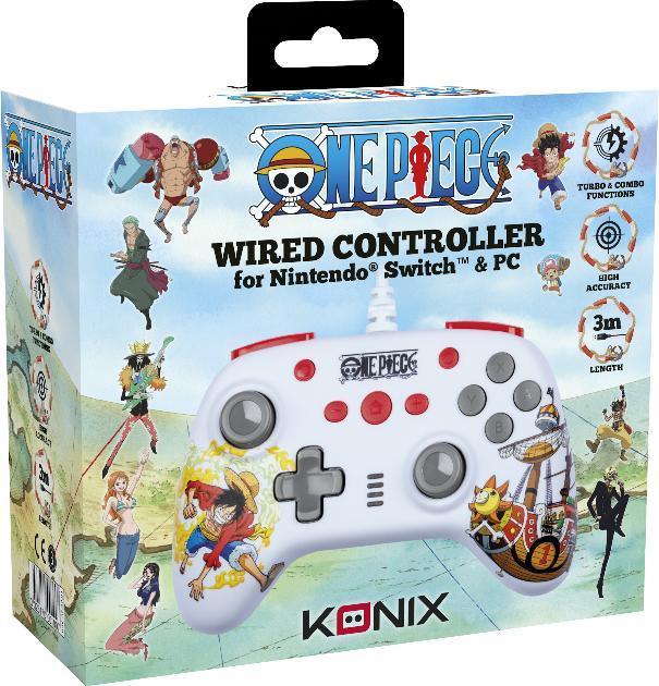 Image du produit Konix Manette de jeu One Piece (PC, Switch)