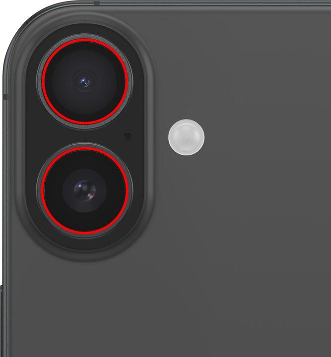 Produktbild Clappio Kamera-Linse Hinten für iPhone 16 und iPhone 16 Plus