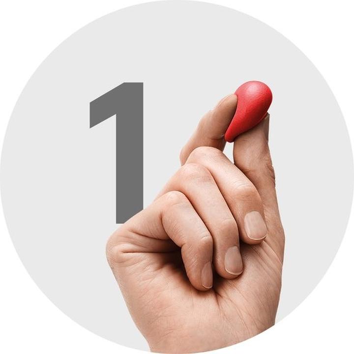 Actual product image Sugru by tesa Sugru 8x mouldable all-purpose adhesive, versatile adhesive putty for decorating, gluing & repairing (28 g)