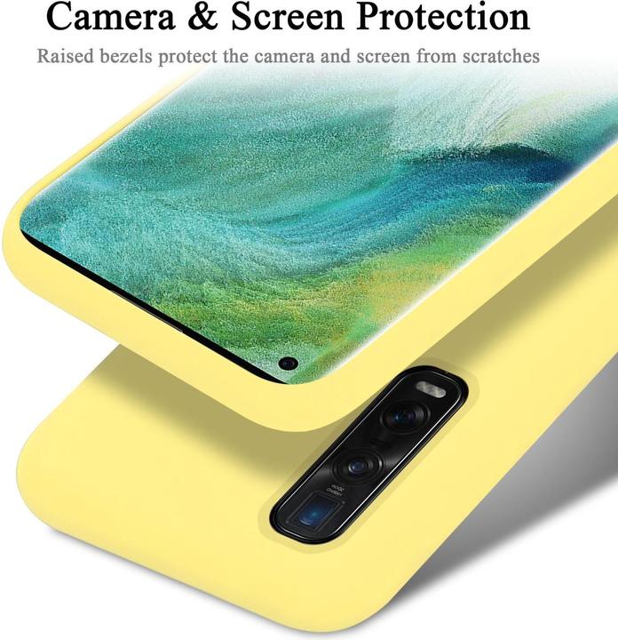 Actual product image Cadorabo TPU Liquid Silicone Case Cover for Oppo FIND X2 PRO (Oppo Find X2 Pro)