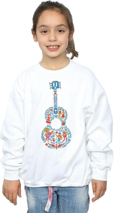 Produktbild Disney Coco Guitar Pattern Sweatshirt Mädchen (152, 158)