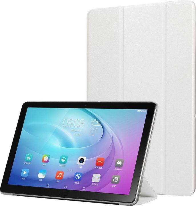Produktbild König Design Schutz Tablet Hülle für Samsung Galaxy Tab A7 Case Cover Tasche Etuis Weiss Neu (Galaxy tab A7)