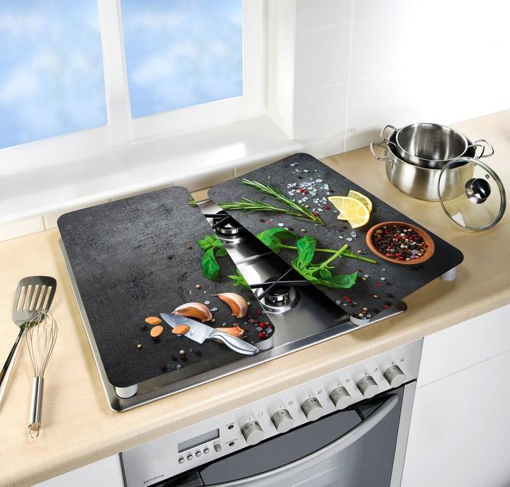 Image du produit Wenko Plaques de recouvrement en verre Herbes aromatiques
