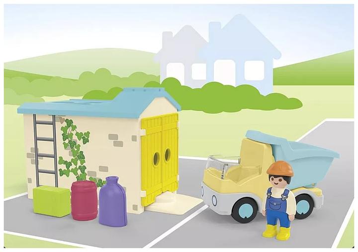 Image du produit Playmobil Camion avec garage de tri (71686, Playmobil Junior)