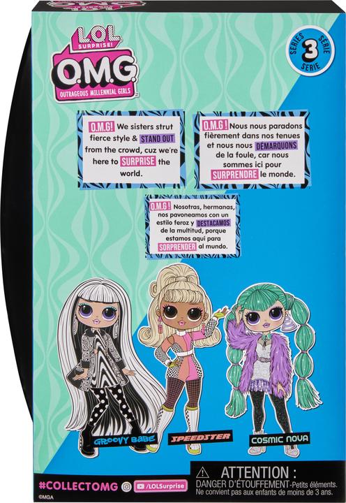 Produktbild MGA OMG HoS Doll S3 - Groovy Babe