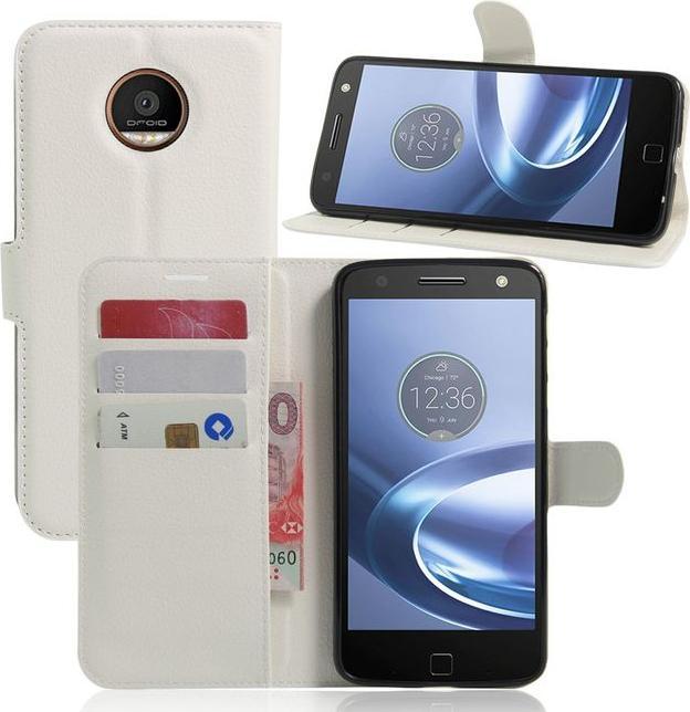 Immagine prodotto MU Classic Copertina in pelle con texture litchi (Motorola Moto Z Play)