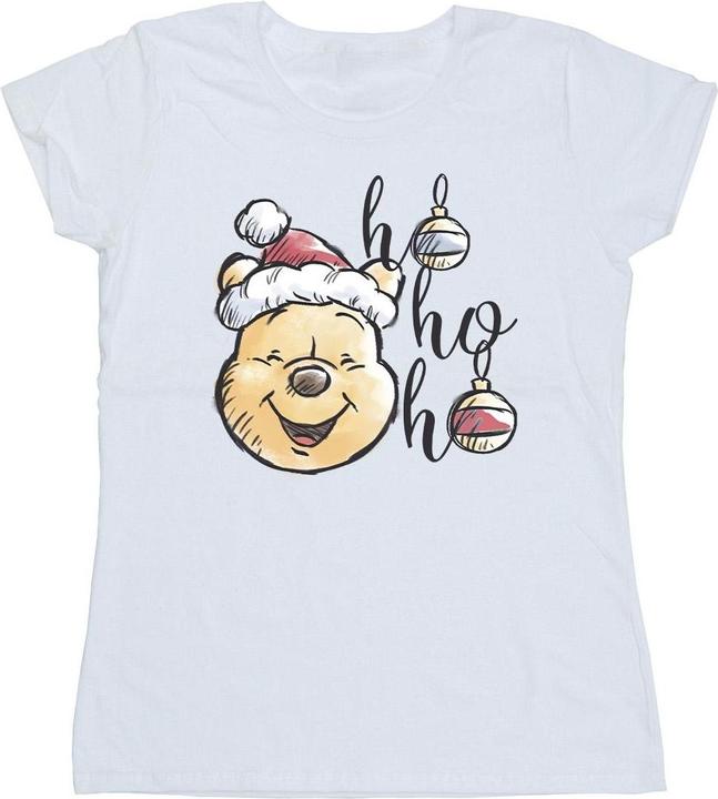 Immagine prodotto Disney Winnie The Pooh Ho Ho Ho Baubles Maglietta Donna (XXL)