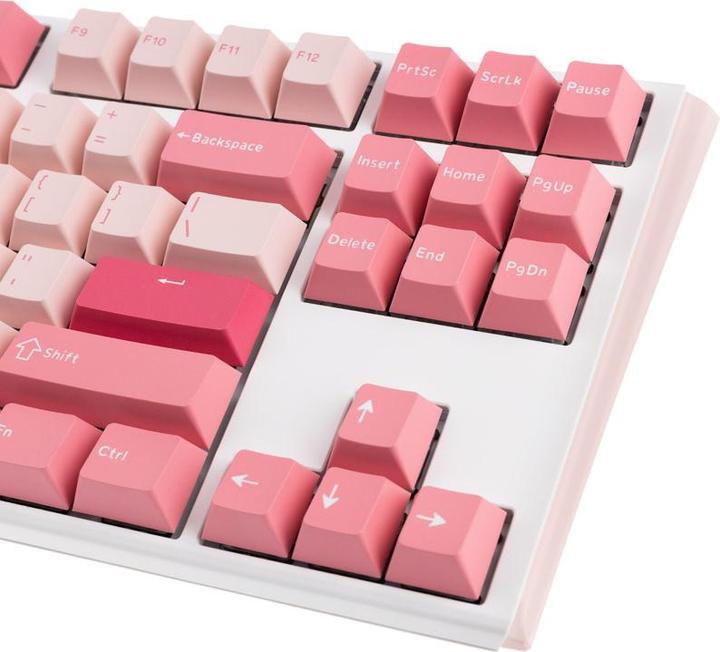 Image du produit Ducky Clavier de jeu One 3 Gossamer TKL rose - MX-Brown (US) (US, Filaire)