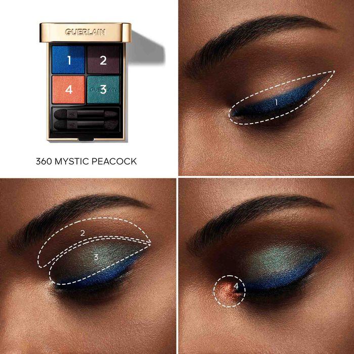 Actual product image Guerlain Ombres G (Mystic Peacock)