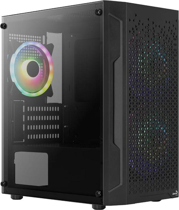 Productafbeelding AeroCool Go Mini Trinity v3 Zwart MicroATX/MiniITX - Midi/Minitower - Micro/Min (mATX)