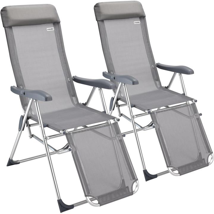 Immagine prodotto Casaria Set di 2 sedie da giardino