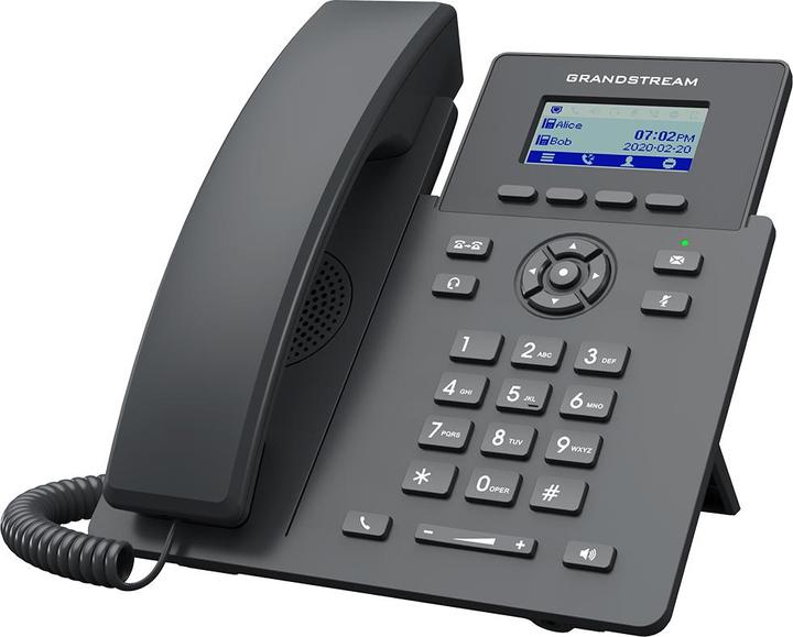 Actual product image Grandstream SIP GRP-2601P Carrier-Grade IP Phone with PoE - VoIP Phone - Switch