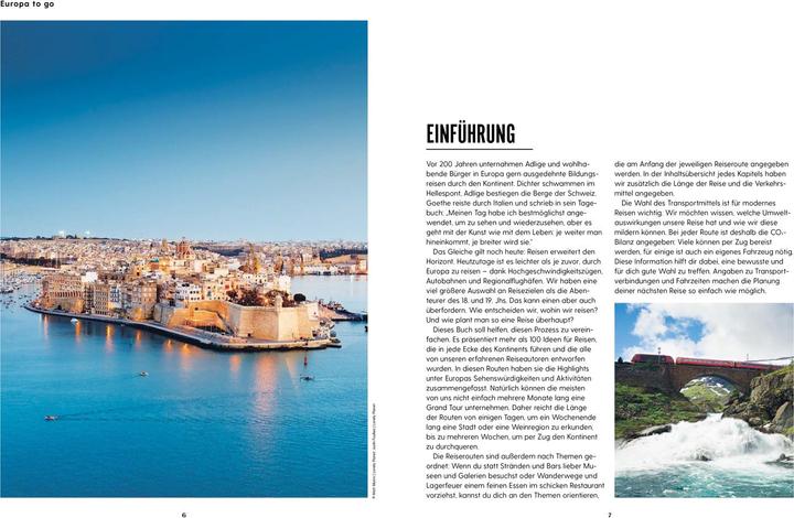 Produktbild Europa to go (Deutsch, Lonely Planet, 2022)
