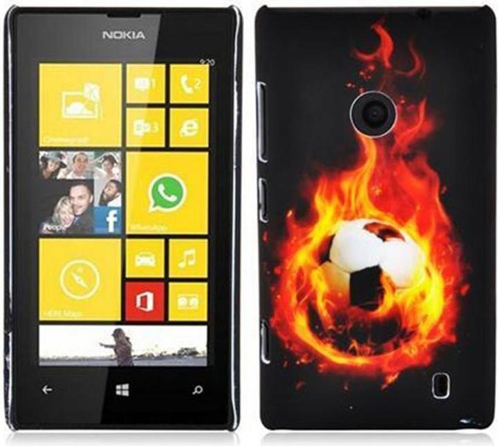Actual product image Cadorabo Hard cover with imprint cover (Nokia Lumia 520, Nokia Lumia 521)