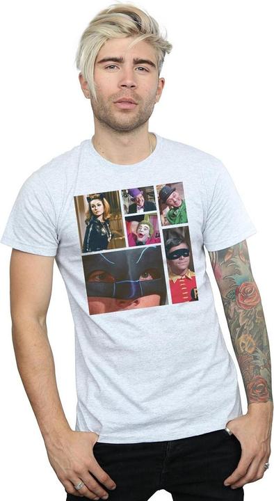 Actual product image Mens Batman TV Series Class Photo T-Shirt (XL)