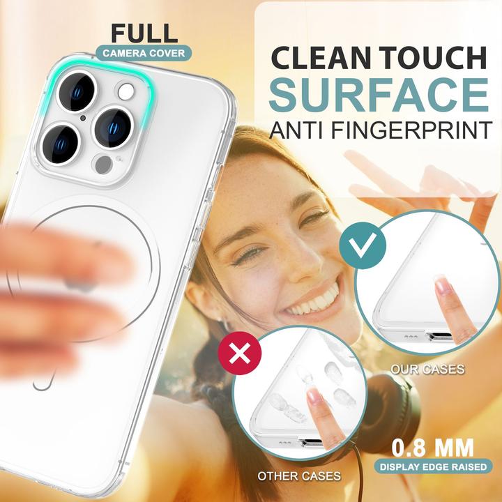 Image du produit Nalia Étui rigide extrêmement fin de 0,3 mm avec MagSafe, étui mat (Apple iPhone 16 Pro Max)