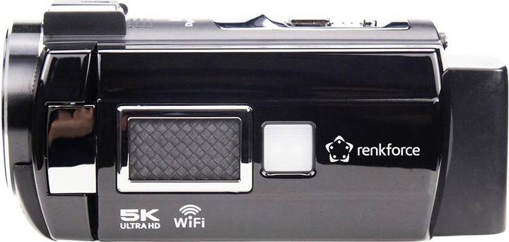 Actual product image Renkforce RF-DV-200 Camcorder 5K 7.6 cm 3 Zoll 8 Megapixel Schwarz