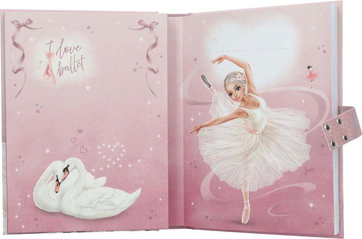 Produktbild Magni DEPESCHE TOPModel Geheimcode Tagebuch BALLET mit Sound rosa (Liniert, Harter Einband)