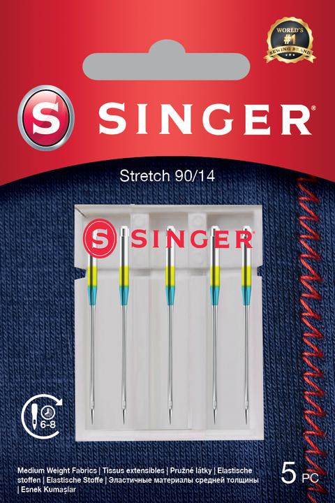 Singer STRETCH Nähmaschinennadel, 90/14, 5er Pack