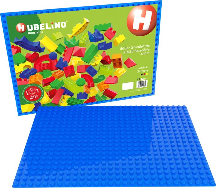 Actual product image Hubelino 560 base plate blue