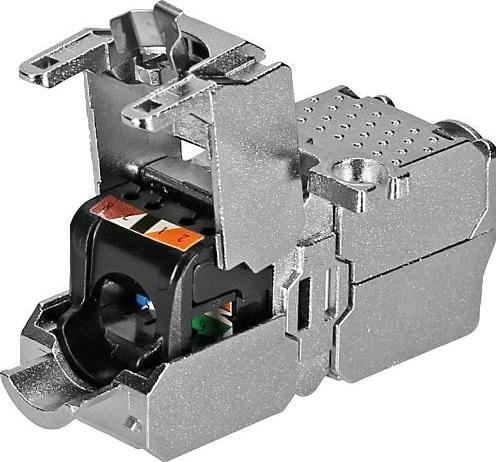 Actual product image EGB Connector cat 6A 2xLSAtool-free