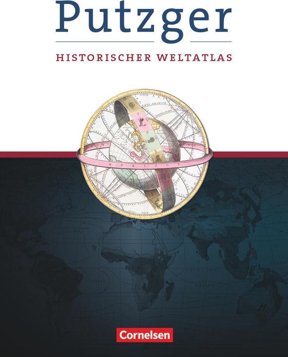 Image du produit Putzger - Historischer Weltatlas, (105. Auflage), Erweiterte Ausgabe, Atlas mit Register (Allemand, Éditions Cornelsen, 2021)