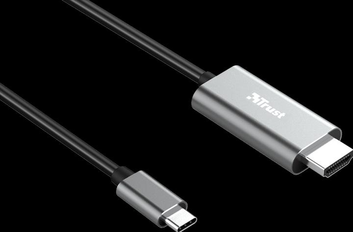 Actual product image Trust USB-C connection cable (1x USB-C™ plug (1.80 m, USB Type C, HDMI)