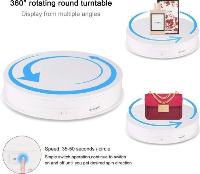 Productafbeelding Puluz 360° elektrisch draaiplateau (Andere accessoires)