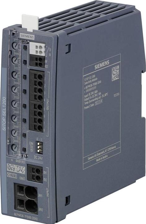Actual product image Siemens 6EP4438-7FB00-3DX0 SITOP SEL1200 DC 24V/8x2... 10A Selectivity module