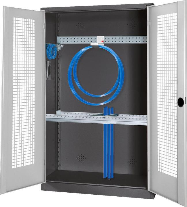 Image du produit C+P Armoire modulaire pour équipements sportifs avec équipement de base (hxlxp : 195x120x50 cm, avec