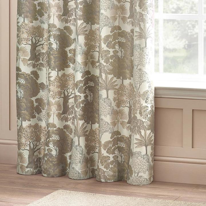Produktbild Wylder Ösenvorhänge Woodlands Jacquard Floral (229 x 183 cm)