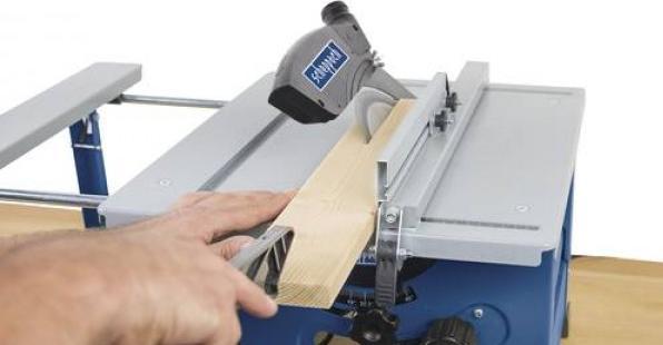 Actual product image Scheppach HS80 Circular Table Saw 230V 50Hz 1200W - 210mm